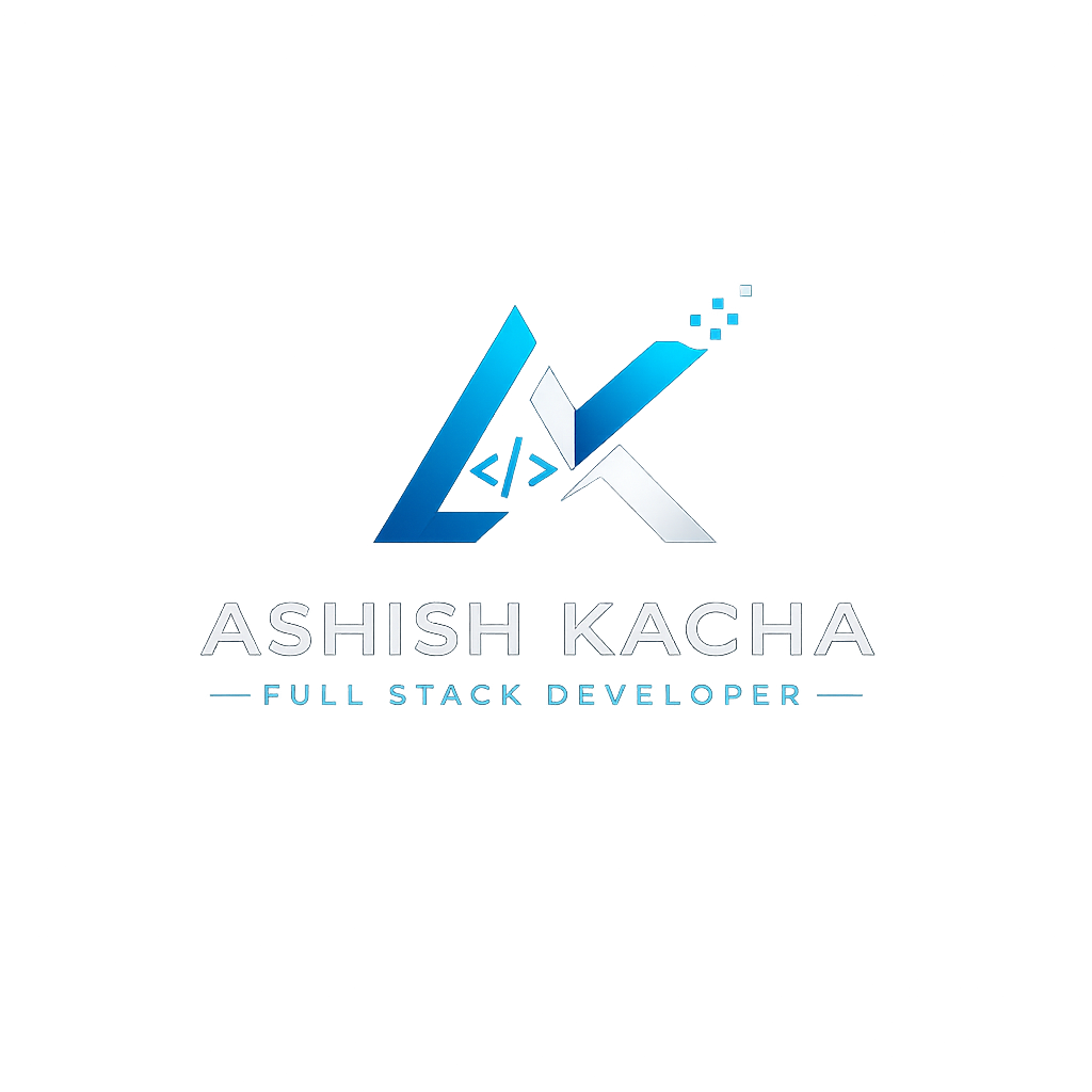 Ashish Kacha - Full Stack Web Developer